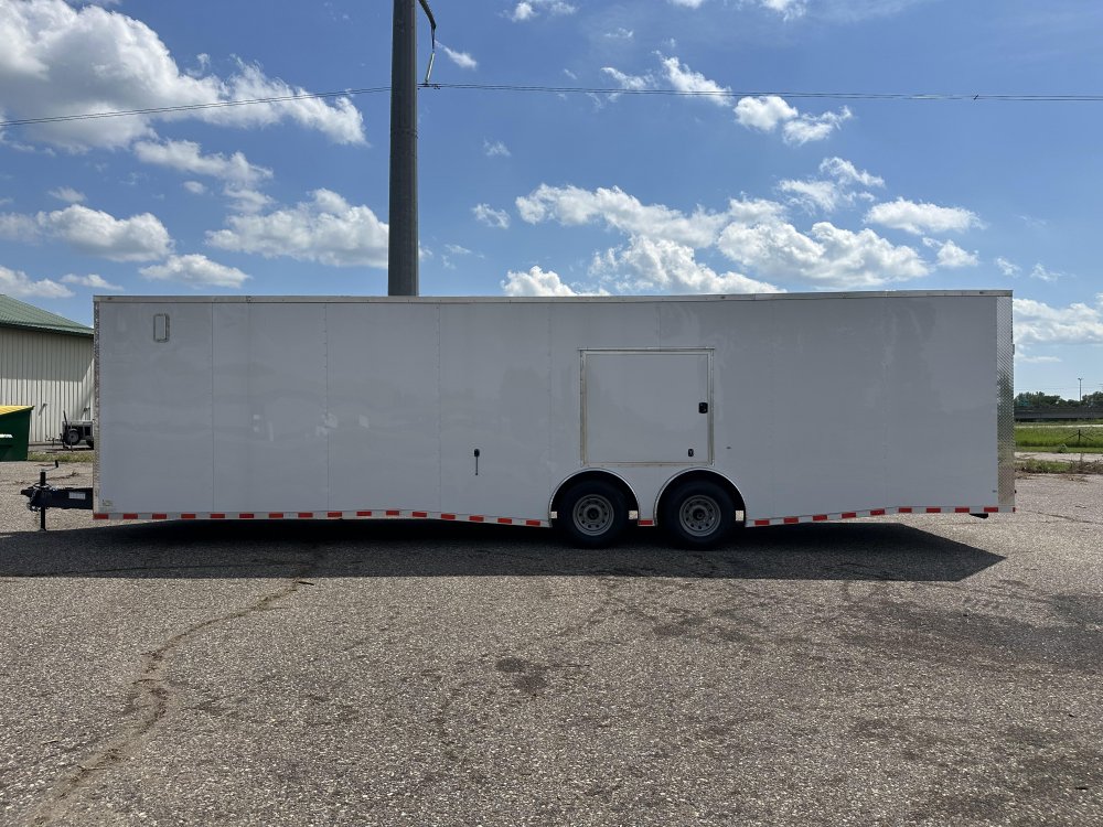 8' 6"x32' Rock Solid Cargo Enclosed Car Hauler