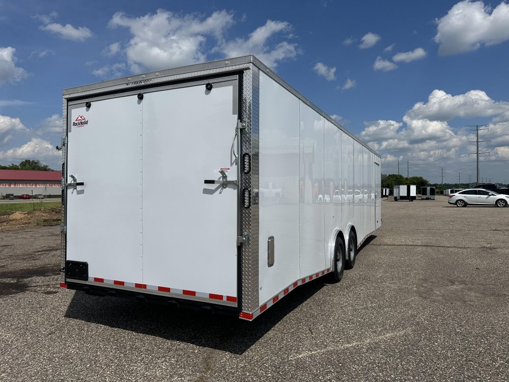 8' 6"x32' Rock Solid Cargo Enclosed Car Hauler