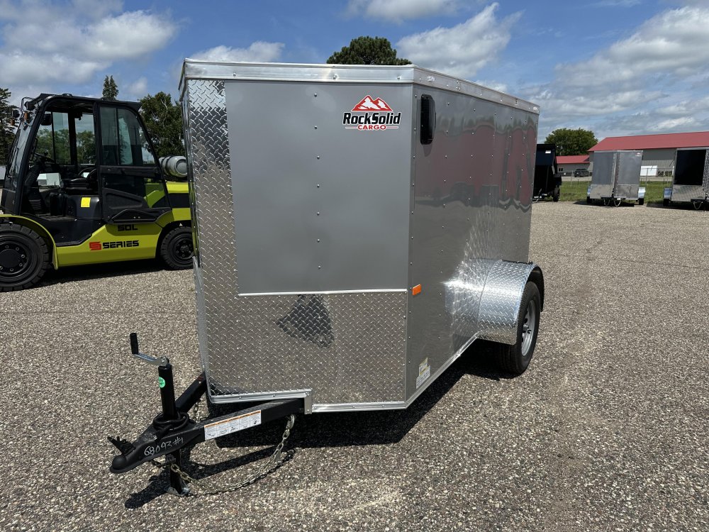 5'x8' Rock Solid Cargo Enclosed Cargo