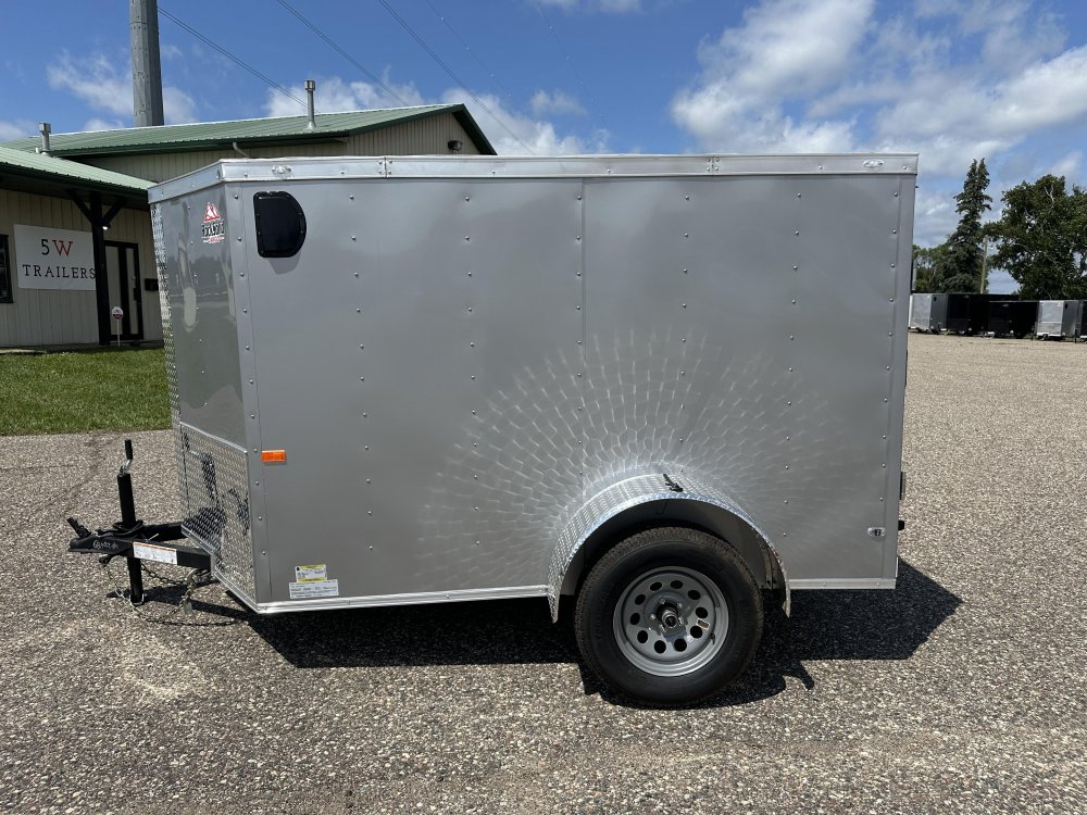 5'x8' Rock Solid Cargo Enclosed Cargo