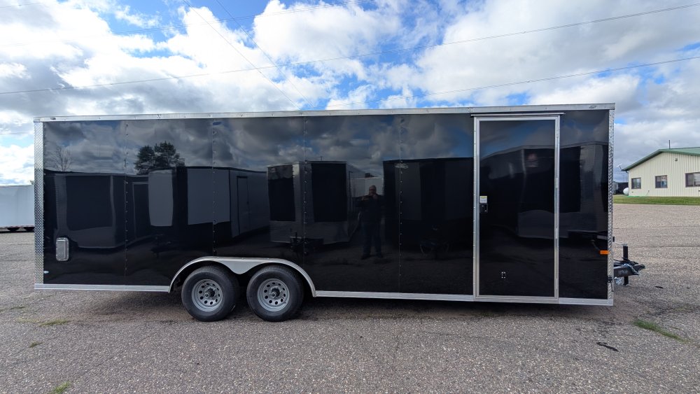 8.5'x24' Rock Solid Cargo Enclosed Car Hauler