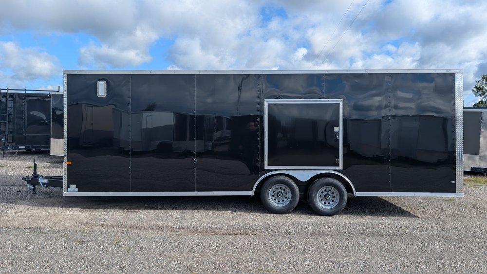 8.5'x24' Rock Solid Cargo Enclosed Car Hauler