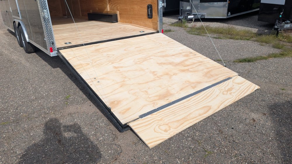 8.5'x24' Rock Solid Cargo Enclosed Car Hauler
