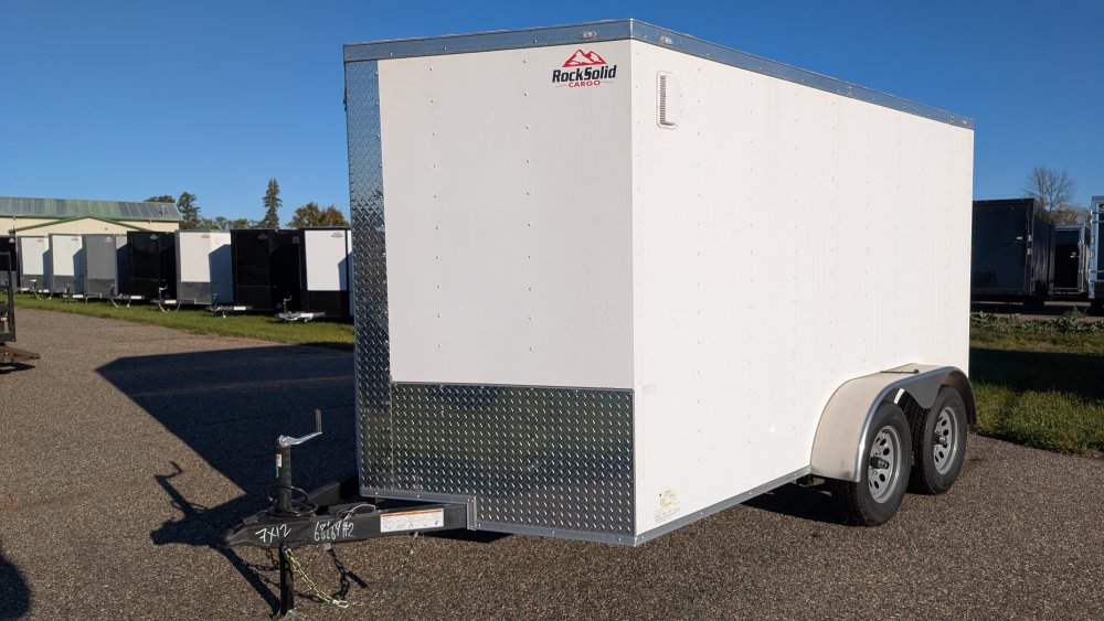 7'x12' Rock Solid Cargo Enclosed Cargo