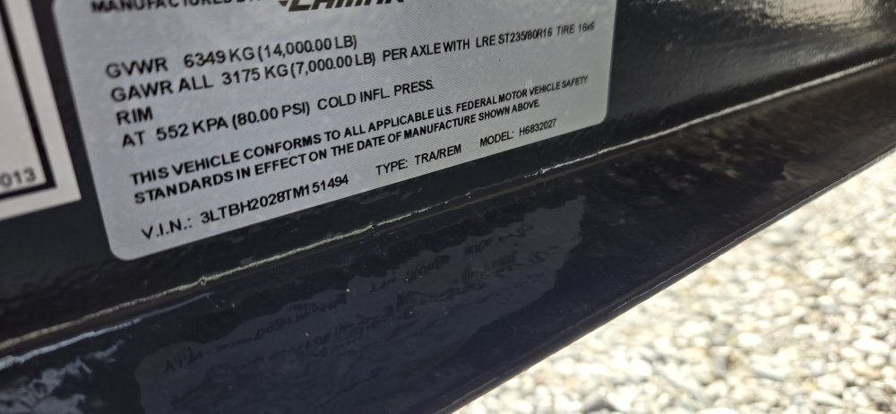 83"x20' Lamar Equipment