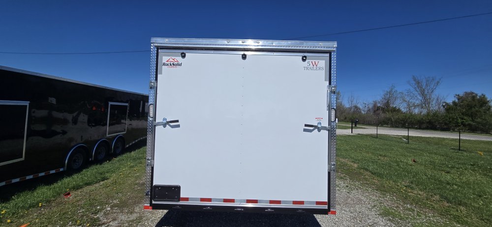8' 6"x24' Rock Solid Cargo Enclosed Car Hauler