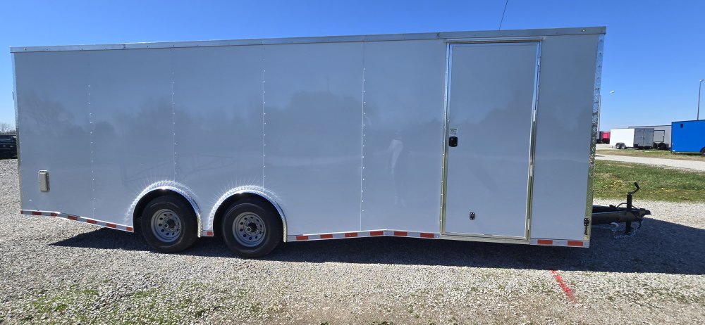 8' 6"x24' Rock Solid Cargo Enclosed Car Hauler