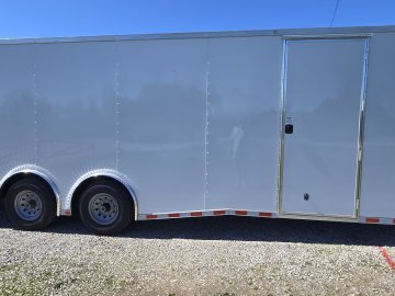 8' 6"x24' Rock Solid Cargo Enclosed Car Hauler
