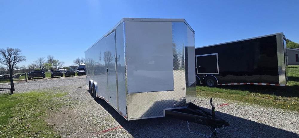 8' 6"x24' Rock Solid Cargo Enclosed Car Hauler