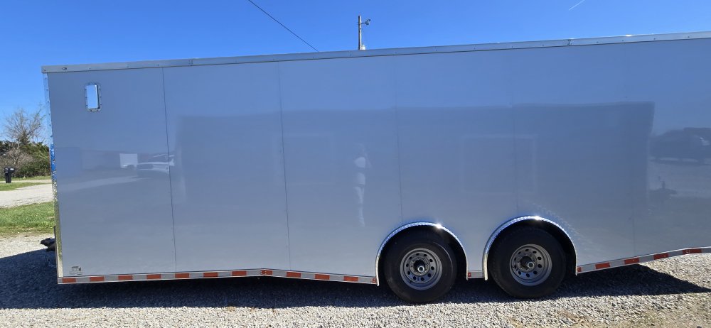 8' 6"x24' Rock Solid Cargo Enclosed Car Hauler