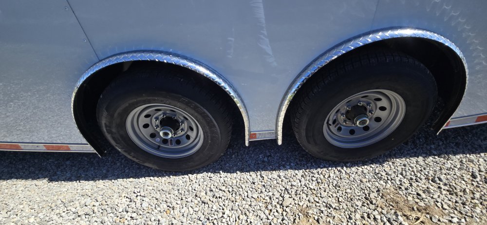 8' 6"x24' Rock Solid Cargo Enclosed Car Hauler