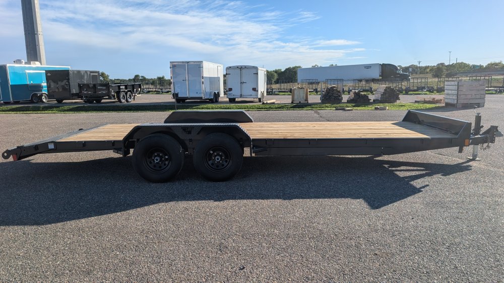 82"x22' Hillcrest Trailers, LLC Flatbed Car Hauler