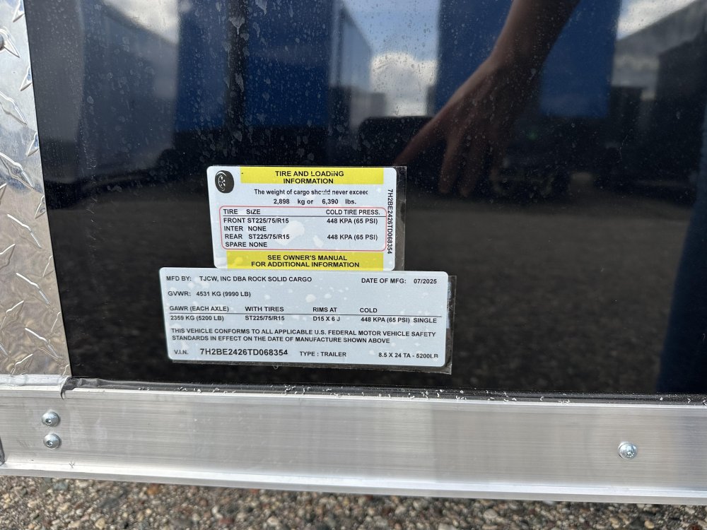 8.5'x24' Rock Solid Cargo Enclosed Cargo