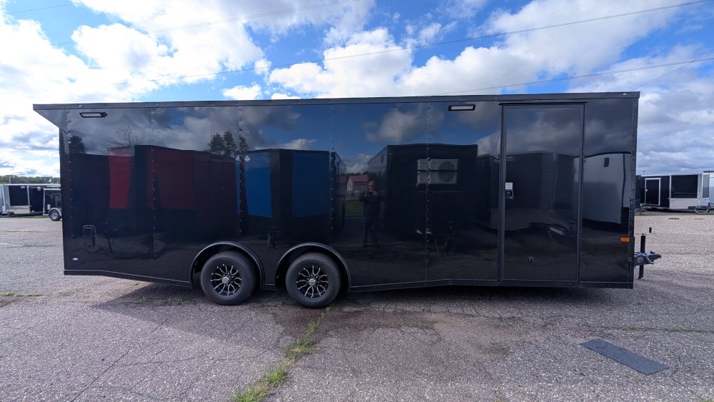 8.5'x24' Rock Solid Cargo Enclosed Car Hauler