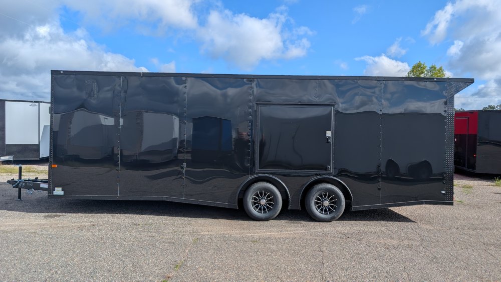 8.5'x24' Rock Solid Cargo Enclosed Car Hauler