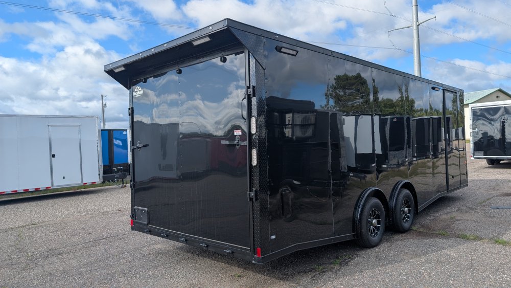 8.5'x24' Rock Solid Cargo Enclosed Car Hauler