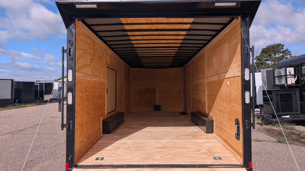 8.5'x24' Rock Solid Cargo Enclosed Car Hauler