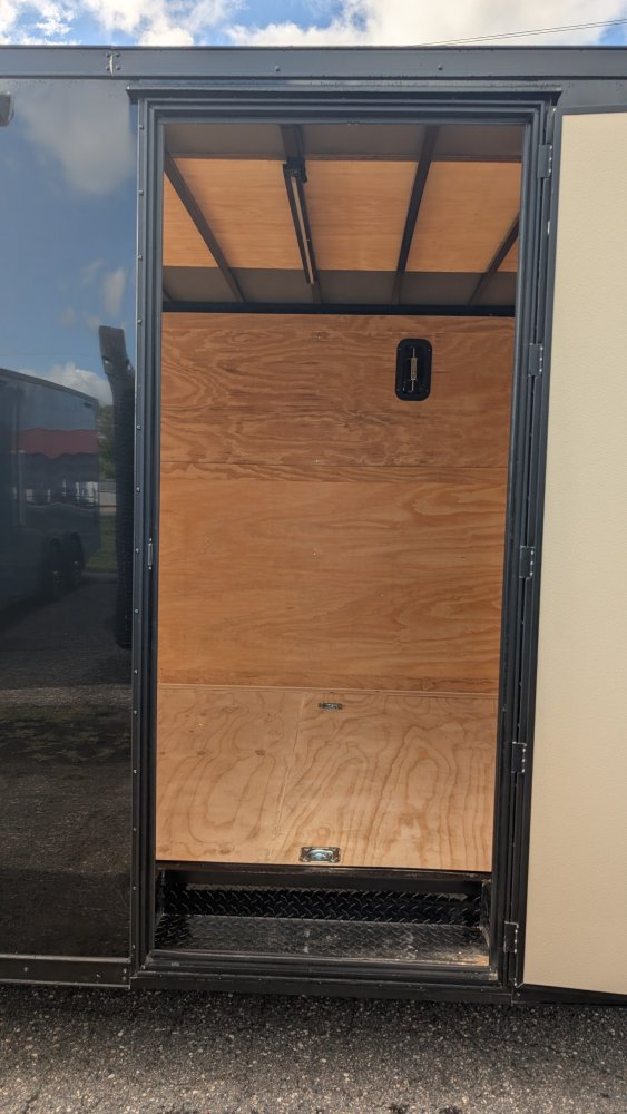 8.5'x24' Rock Solid Cargo Enclosed Car Hauler