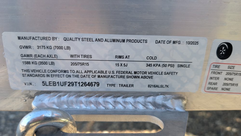 82"x16' Quality Steel & Aluminum Utility