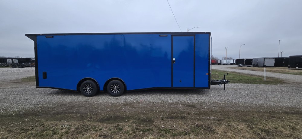 8' 6"x24' Rock Solid Cargo Enclosed Car Hauler