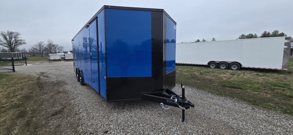 8' 6"x24' Rock Solid Cargo Enclosed Car Hauler