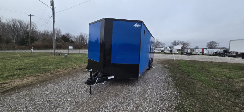 8' 6"x24' Rock Solid Cargo Enclosed Car Hauler