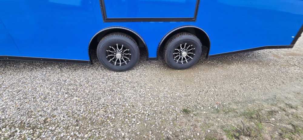 8' 6"x24' Rock Solid Cargo Enclosed Car Hauler