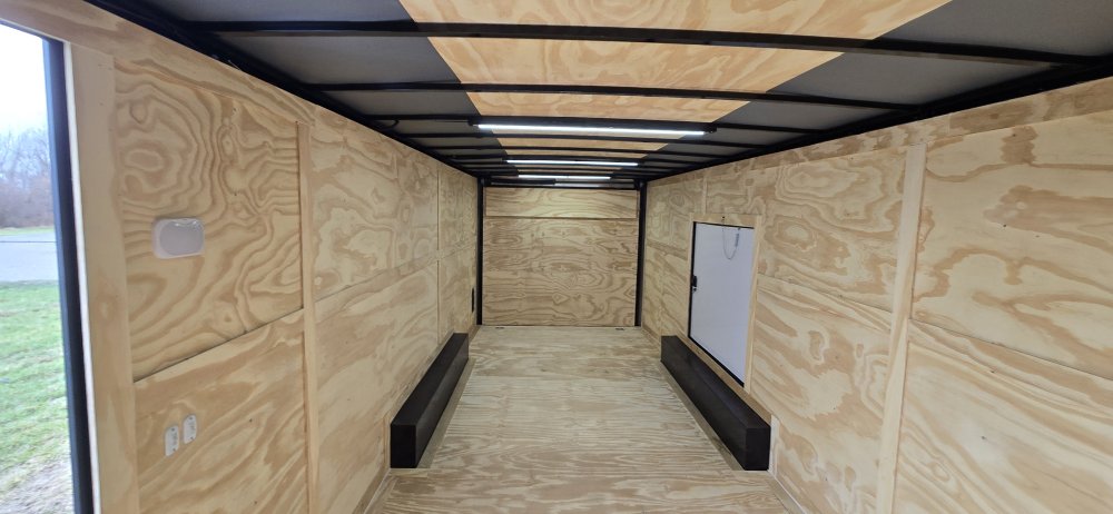 8' 6"x24' Rock Solid Cargo Enclosed Car Hauler