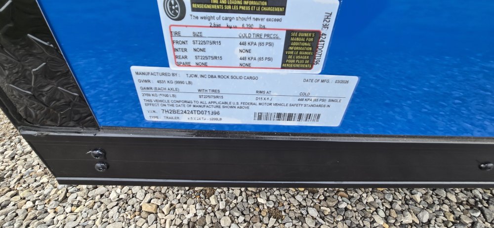 8' 6"x24' Rock Solid Cargo Enclosed Car Hauler