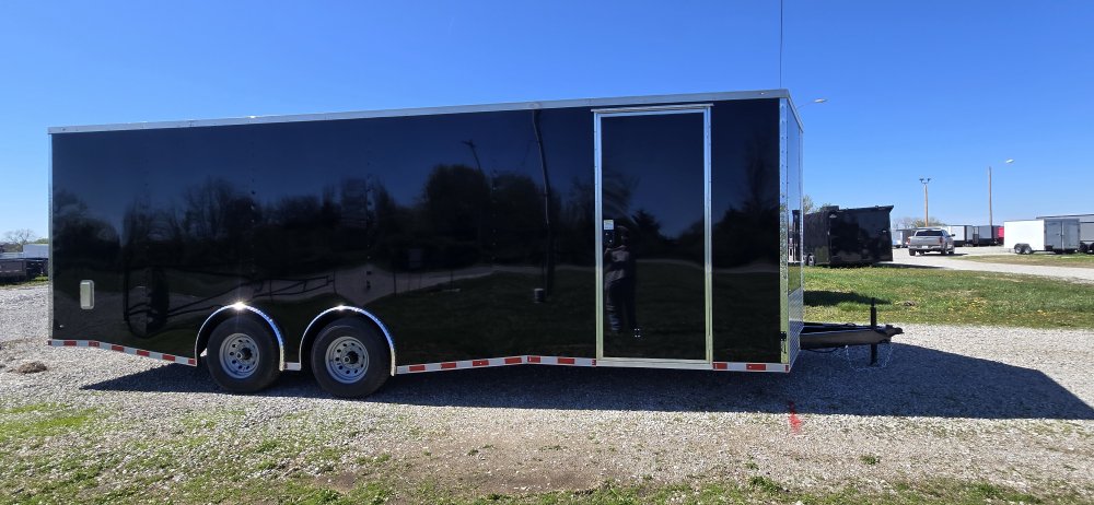 8' 6"x24' Rock Solid Cargo Enclosed Car Hauler