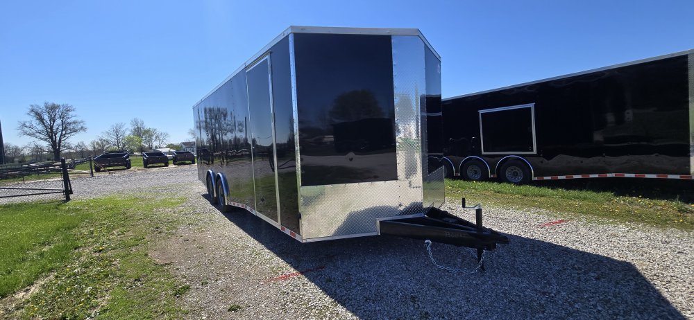 8' 6"x24' Rock Solid Cargo Enclosed Car Hauler