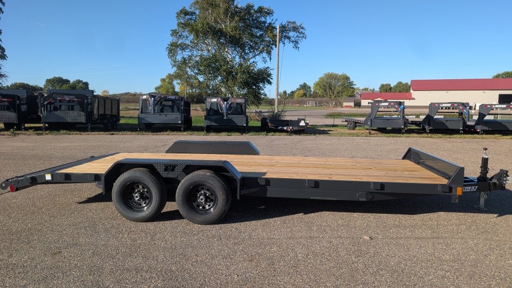 82"x20' Hillcrest Trailers, LLC Flatbed Car Hauler