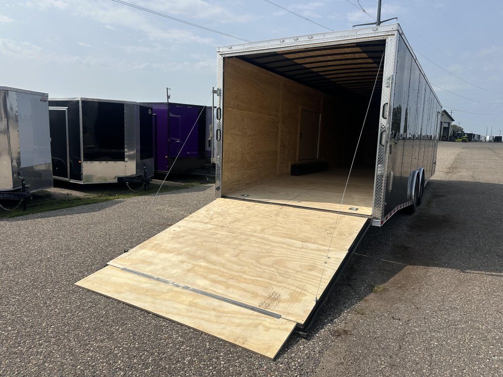 8.5'x32' Rock Solid Cargo Enclosed Car Hauler