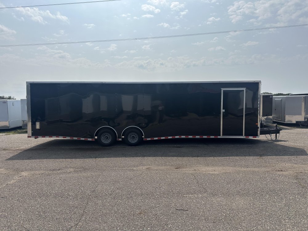 8.5'x32' Rock Solid Cargo Enclosed Car Hauler