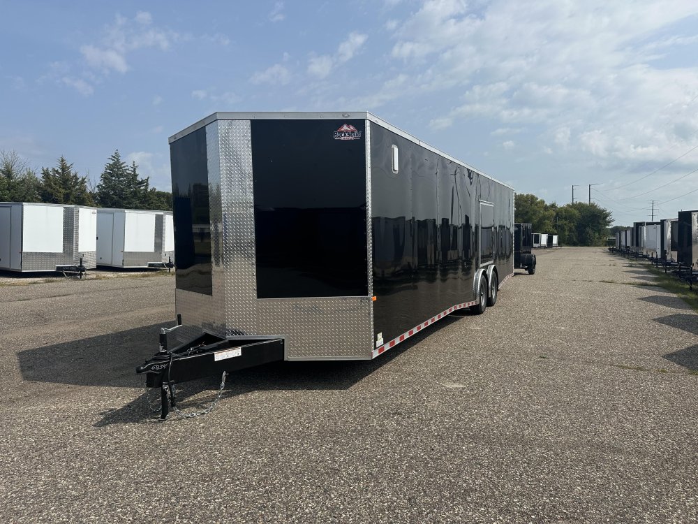8.5'x32' Rock Solid Cargo Enclosed Car Hauler