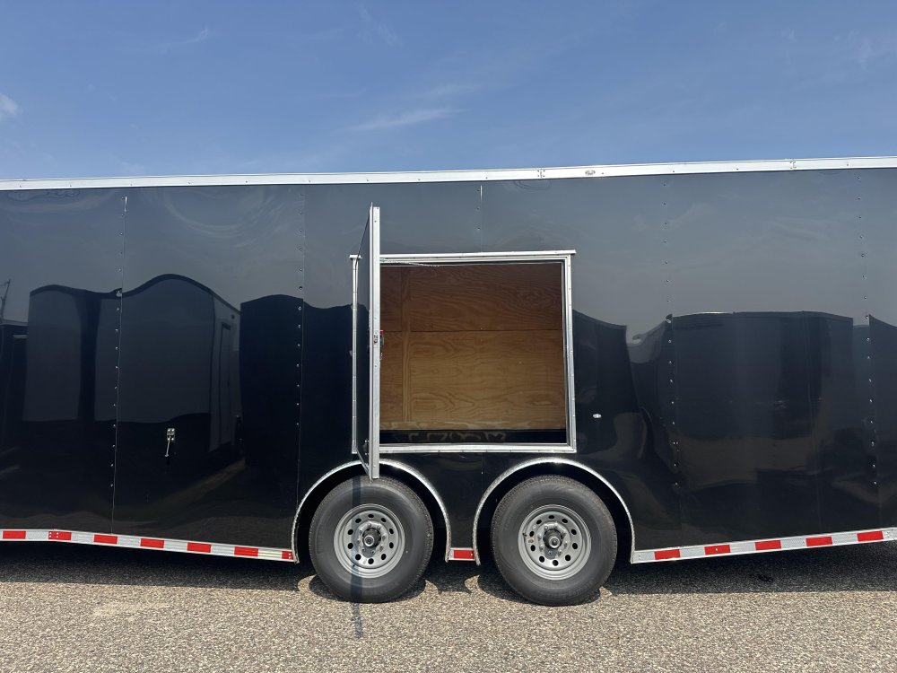 8.5'x32' Rock Solid Cargo Enclosed Car Hauler