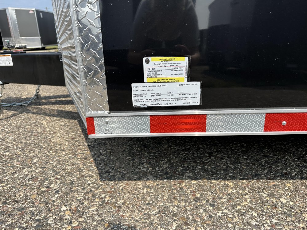 8.5'x32' Rock Solid Cargo Enclosed Car Hauler
