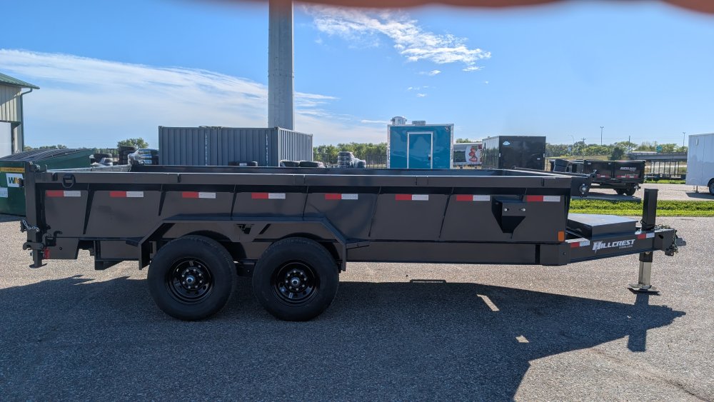 7'x16' Hillcrest Trailers, LLC Dump