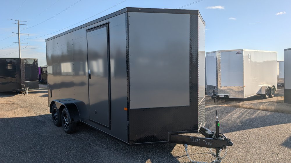 7'x16' Rock Solid Cargo Enclosed Cargo