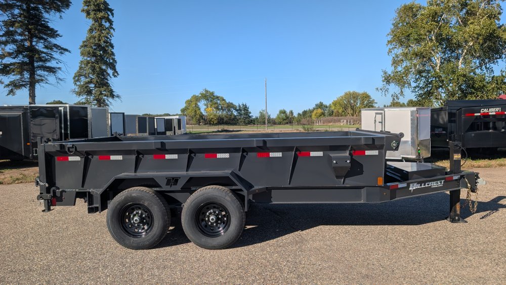 7'x14' Hillcrest Trailers, LLC Dump