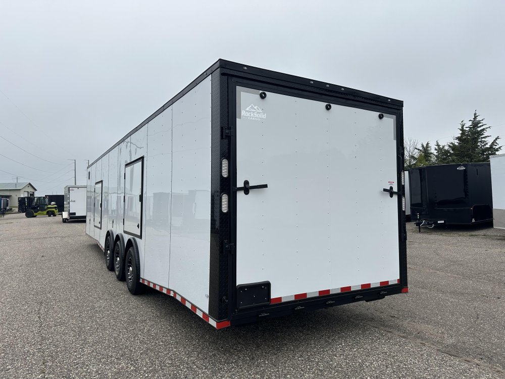 8.5'x36' Rock Solid Cargo Enclosed Car Hauler