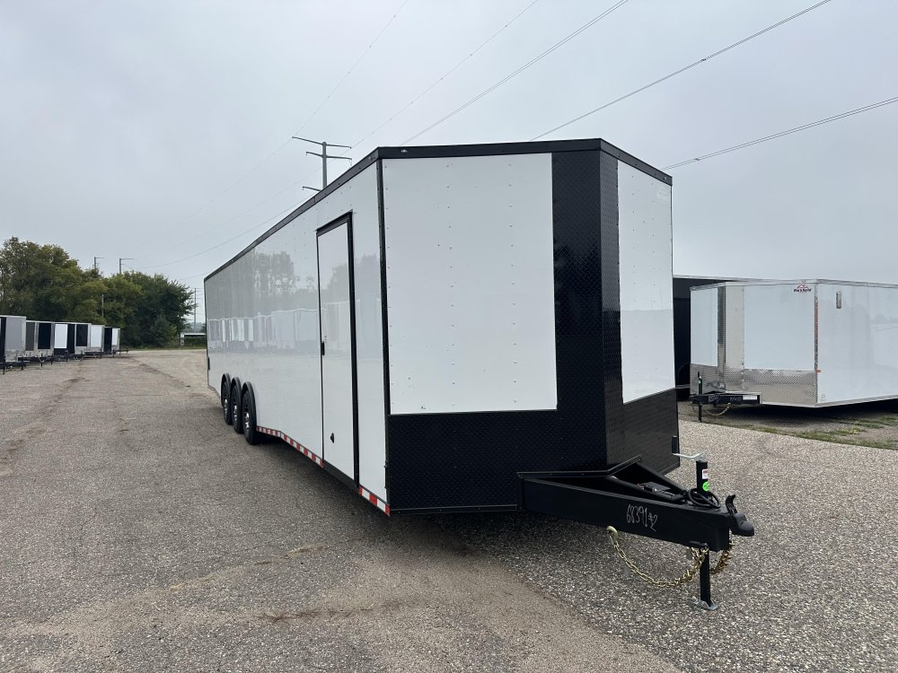 8.5'x36' Rock Solid Cargo Enclosed Car Hauler