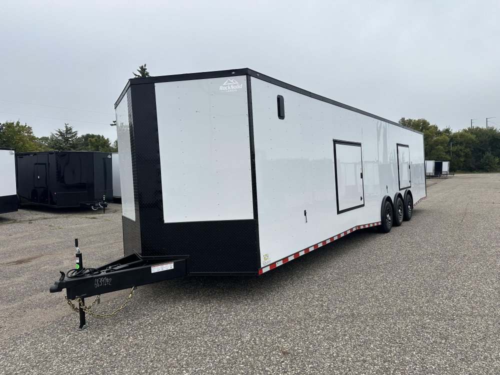 8.5'x36' Rock Solid Cargo Enclosed Car Hauler