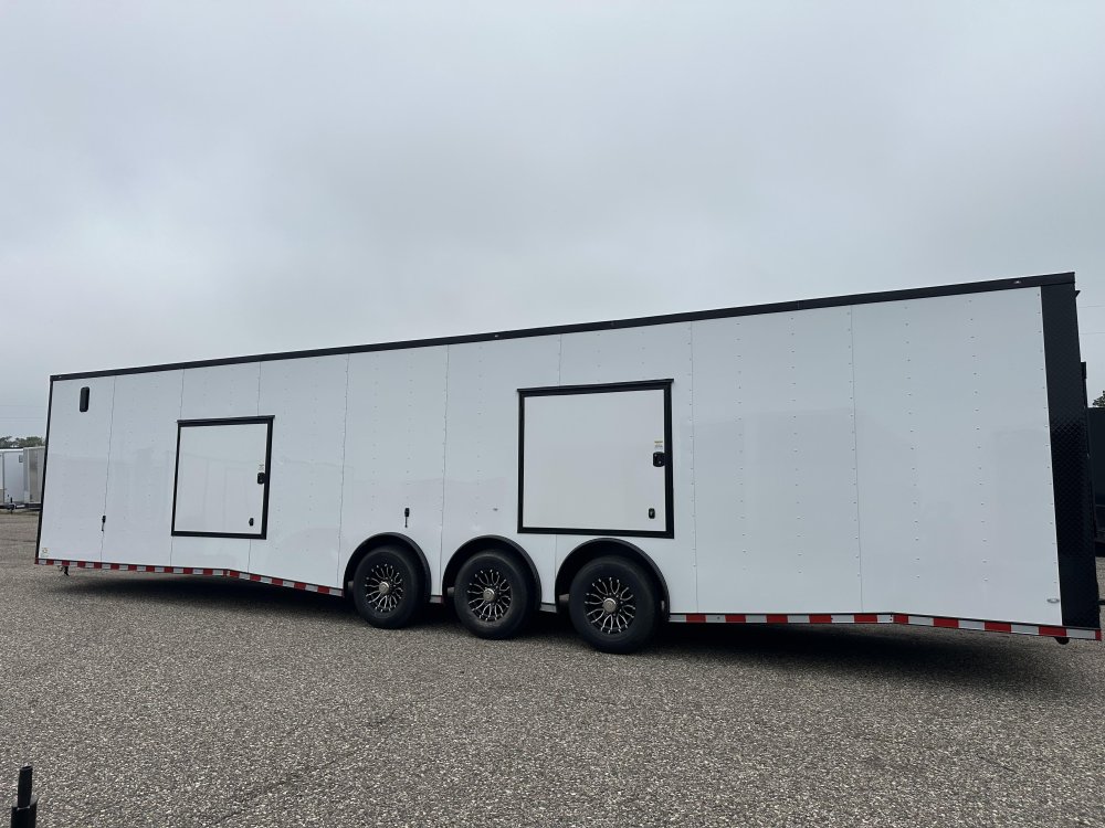 8.5'x36' Rock Solid Cargo Enclosed Car Hauler