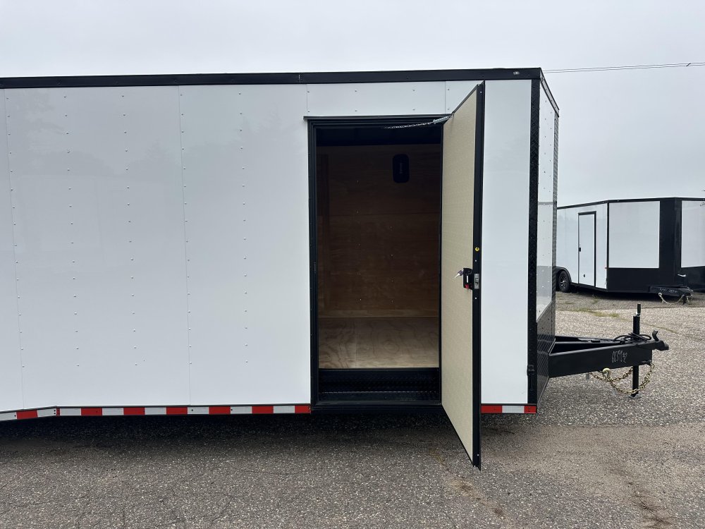 8.5'x36' Rock Solid Cargo Enclosed Car Hauler