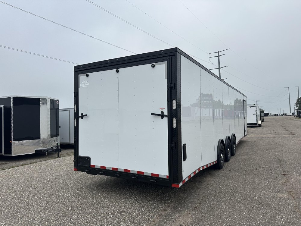 8.5'x36' Rock Solid Cargo Enclosed Car Hauler