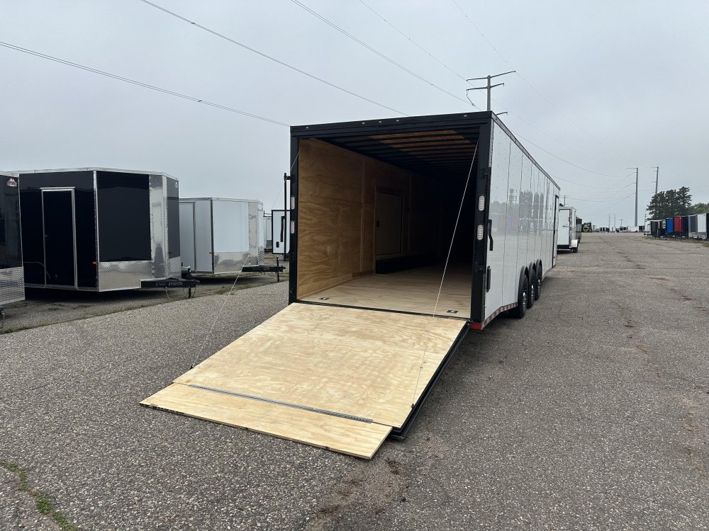 8.5'x36' Rock Solid Cargo Enclosed Car Hauler