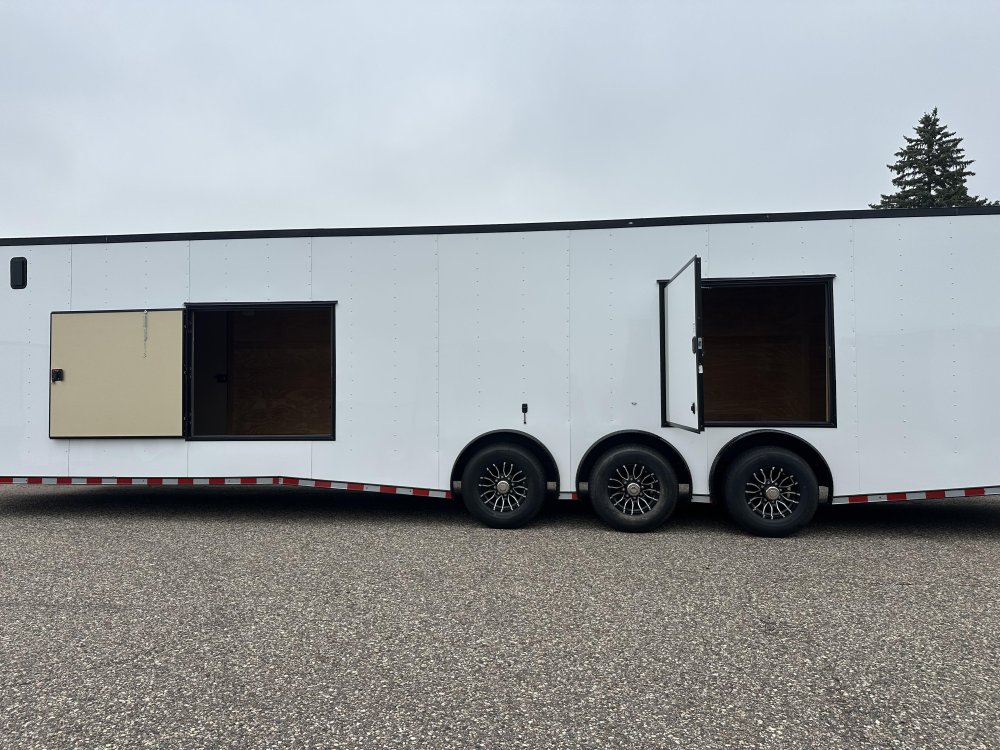 8.5'x36' Rock Solid Cargo Enclosed Car Hauler