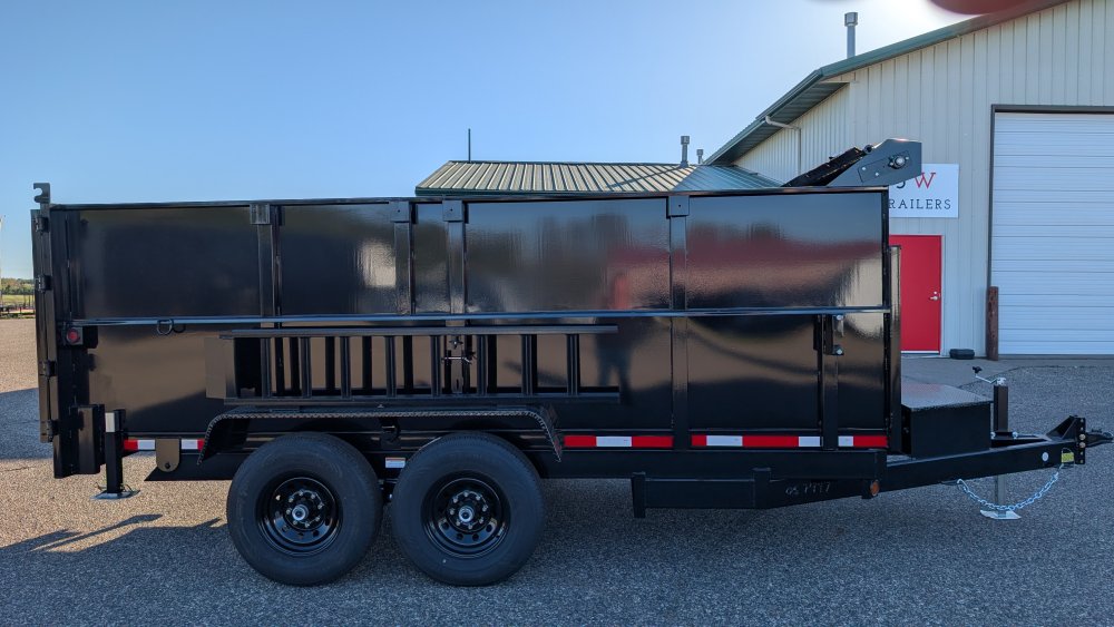 83"x14' Quality Steel & Aluminum Dump