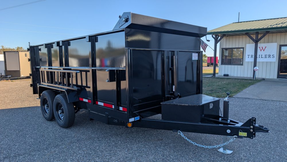 83"x14' Quality Steel & Aluminum Dump